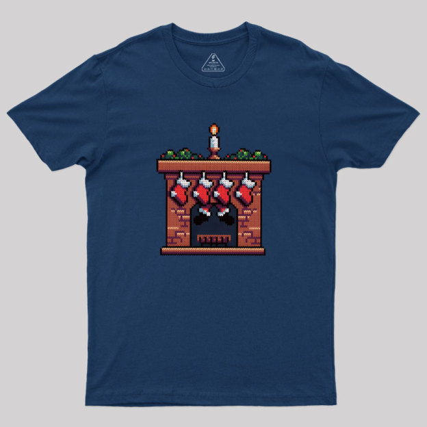 Santa Arrives Geek T-Shirt