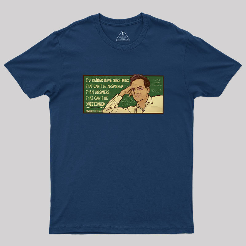 Feynman Science Shirt Geek T-Shirt