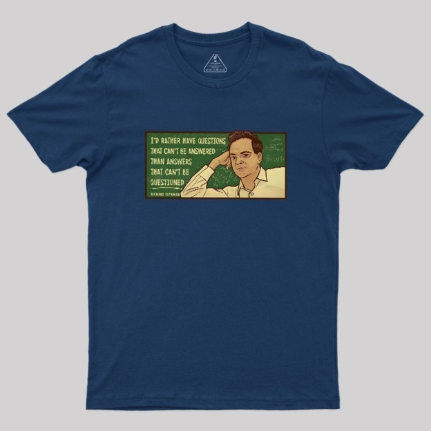 Feynman Science Shirt Geek T-Shirt