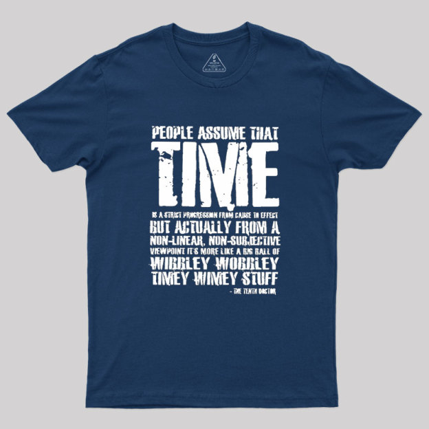 Wibley Wobbley Timey Wimey Geek T-Shirt