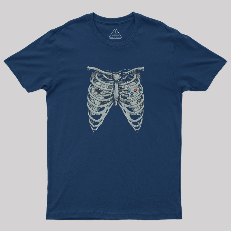 Cyber Skeleton Geek T-Shirt