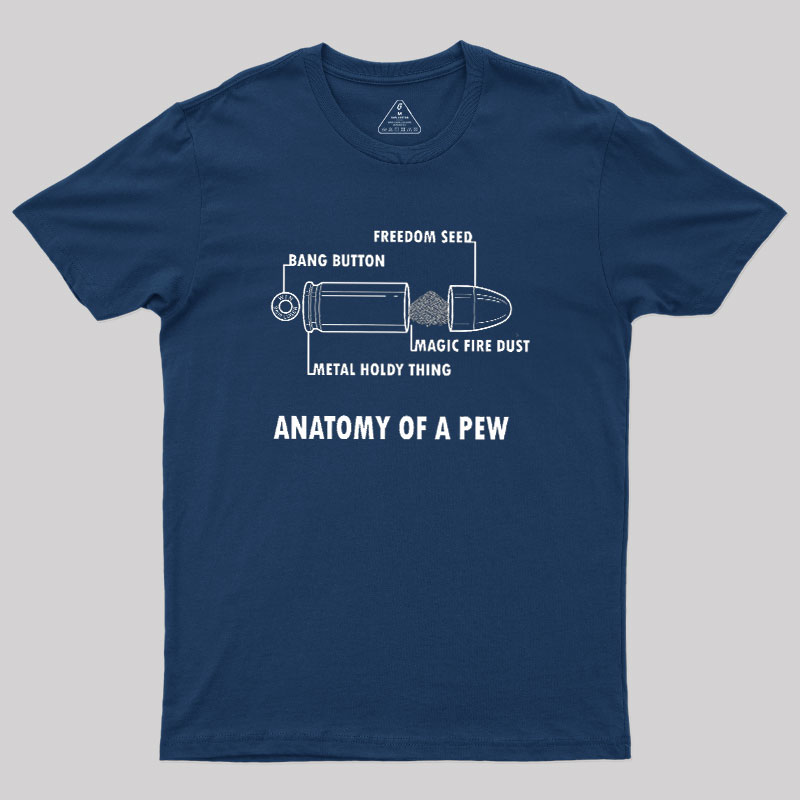 ANATOMY OF A PEW Geek T-Shirt