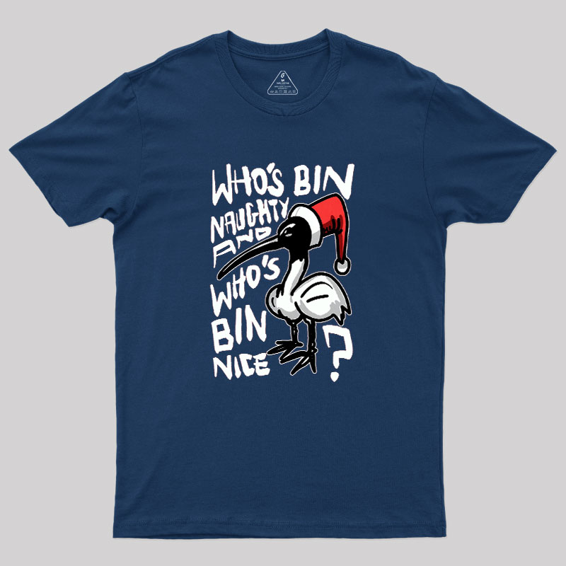 Christmas Bin Chicken Geek T-Shirt