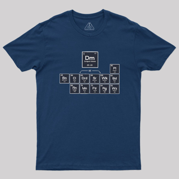 Periodic D&D Geek T-Shirt