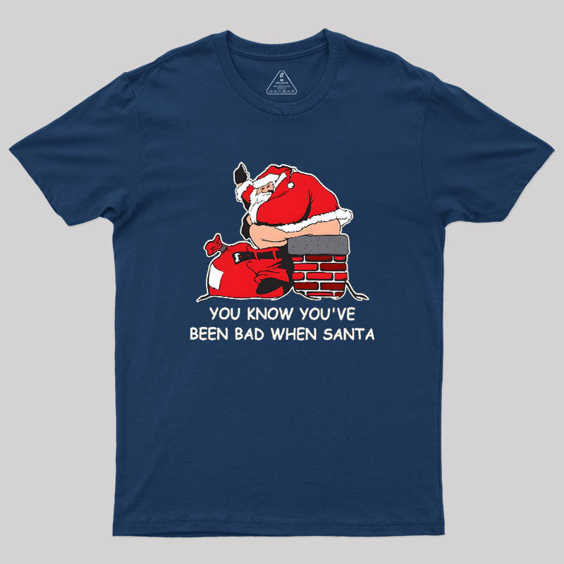 You Know You've Been Bad Geek T-Shirt