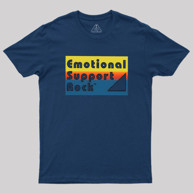Emotional Support Rock Geek T-Shirt