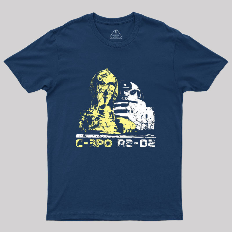 C-3po And R2D2 Geek T-Shirt