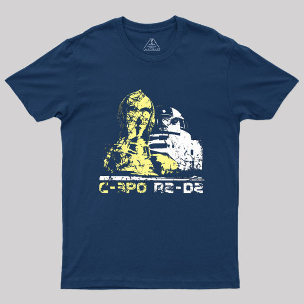 C-3po And R2D2 Geek T-Shirt