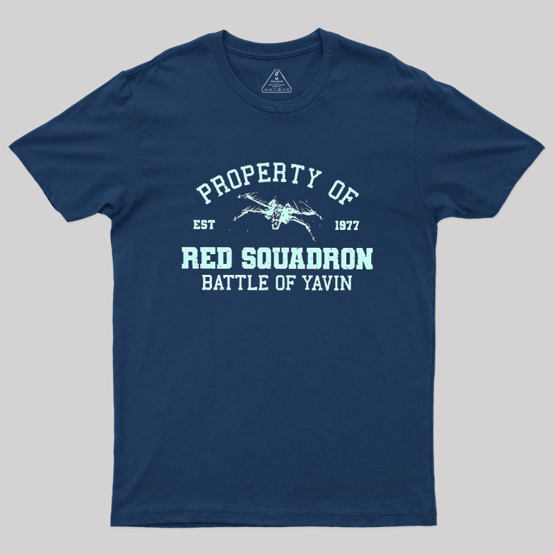 Property Of Red Squadron7 Geek T-Shirt