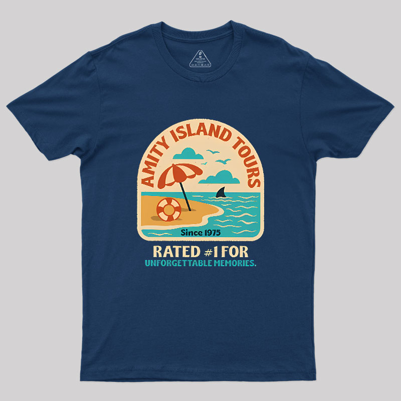 Amity Island Tours Geek T-Shirt