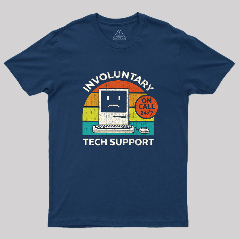 Involuntary Tech Support - Remix Geek T-Shirt