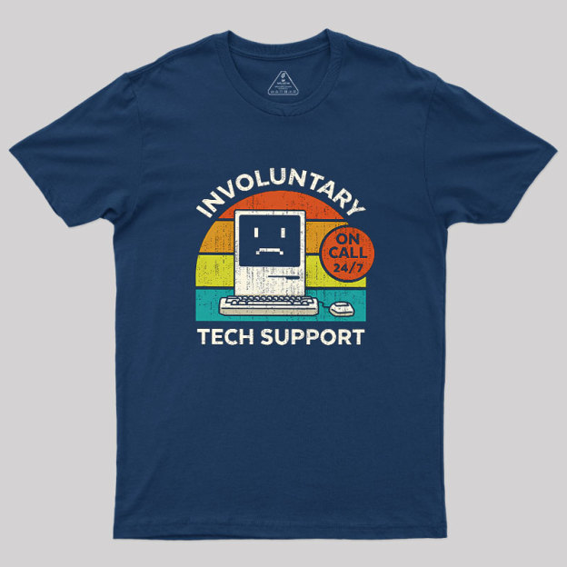 Involuntary Tech Support - Remix Geek T-Shirt