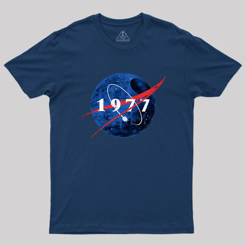 Space Force Origins 1977 Geek T-Shirt