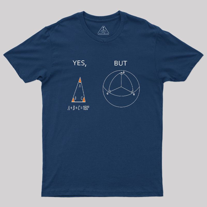 YES BUT Geek T-Shirt