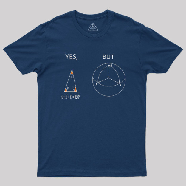 YES BUT Geek T-Shirt