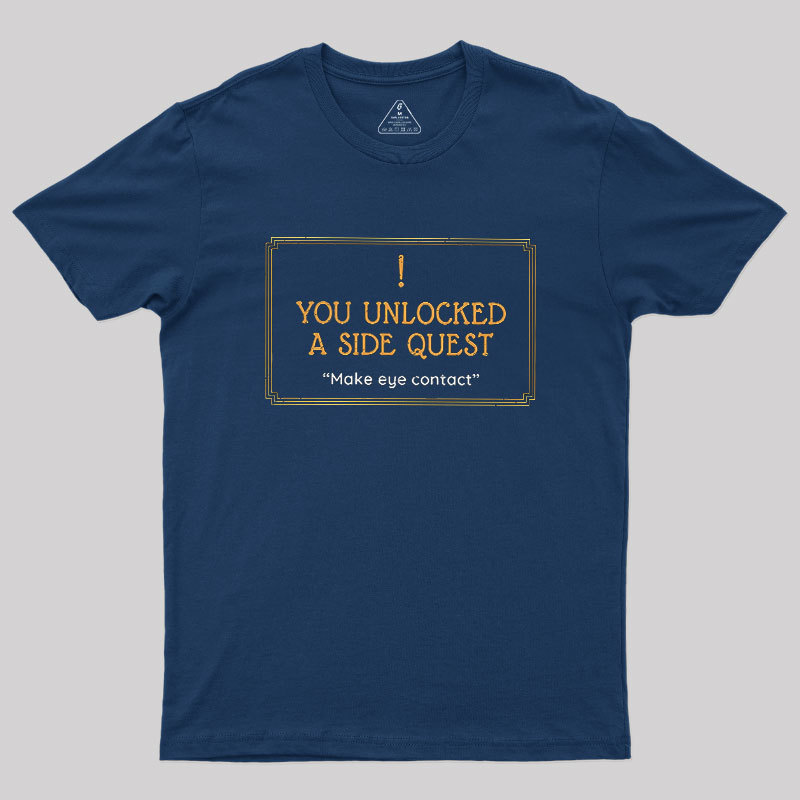 Unlocked Side Quest Geek T-Shirt