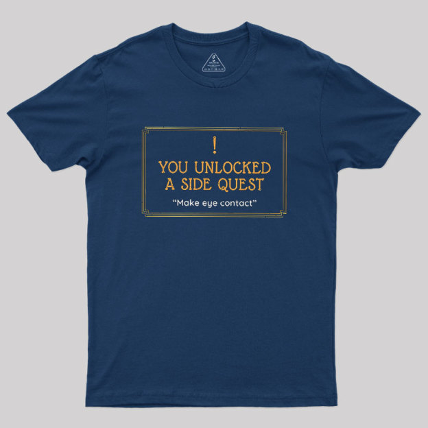 Unlocked Side Quest Geek T-Shirt