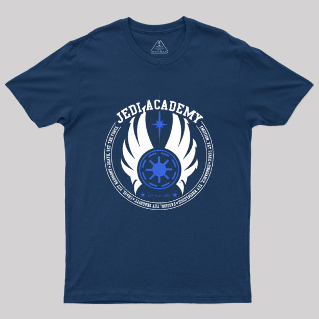 Jedi Academy Logo Est. 4000 BBY Geek T-Shirt