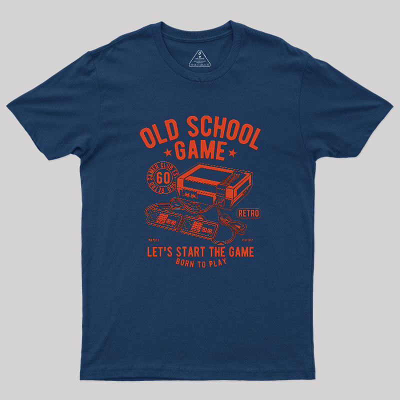 OLD SCHOOL GAME Geek T-Shirt