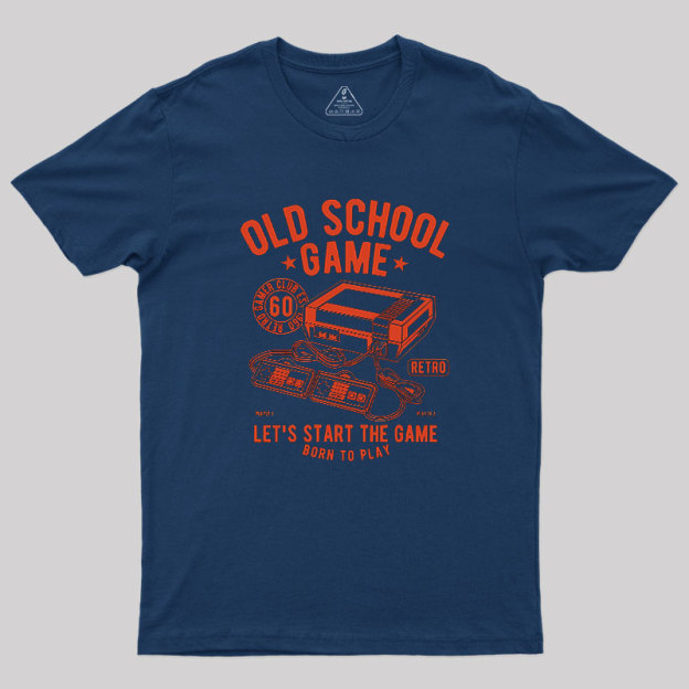 OLD SCHOOL GAME Geek T-Shirt