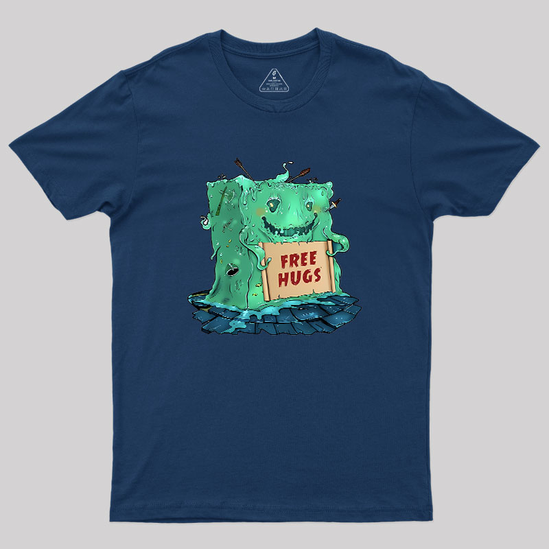 Gelatinous Cube free hugs Geek T-Shirt