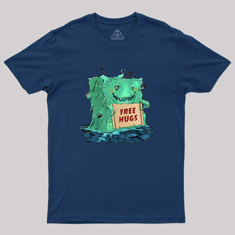 Gelatinous Cube free hugs Geek T-Shirt