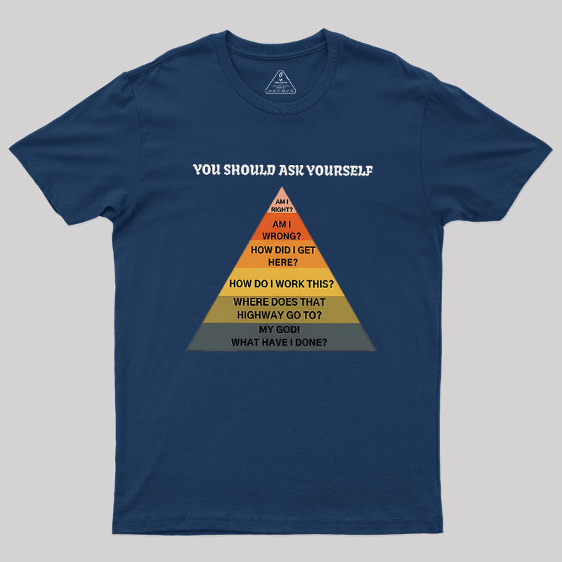 You Should Ask Yourself Geek T-Shirt