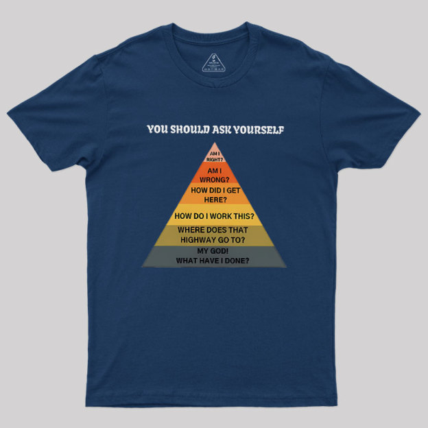 You Should Ask Yourself Geek T-Shirt