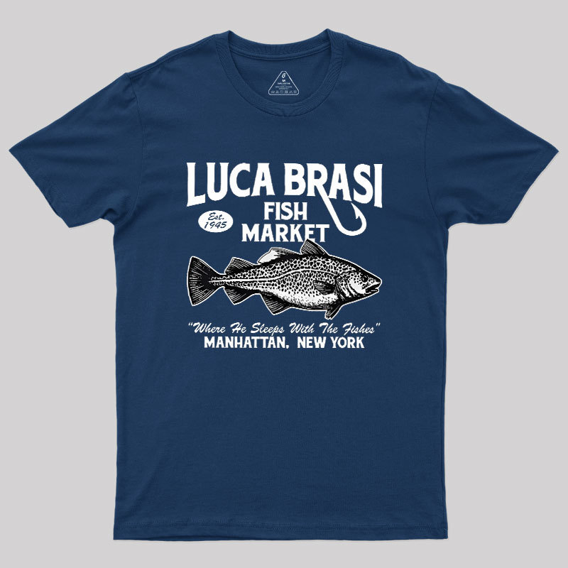 Luca Brasi Fishing Charters Geek T-Shirt