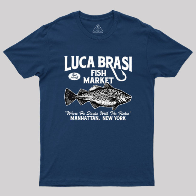 Luca Brasi Fishing Charters Geek T-Shirt