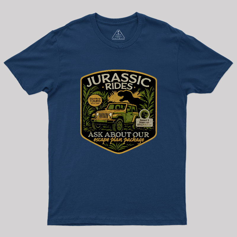 Jurassic Rides Geek T-Shirt