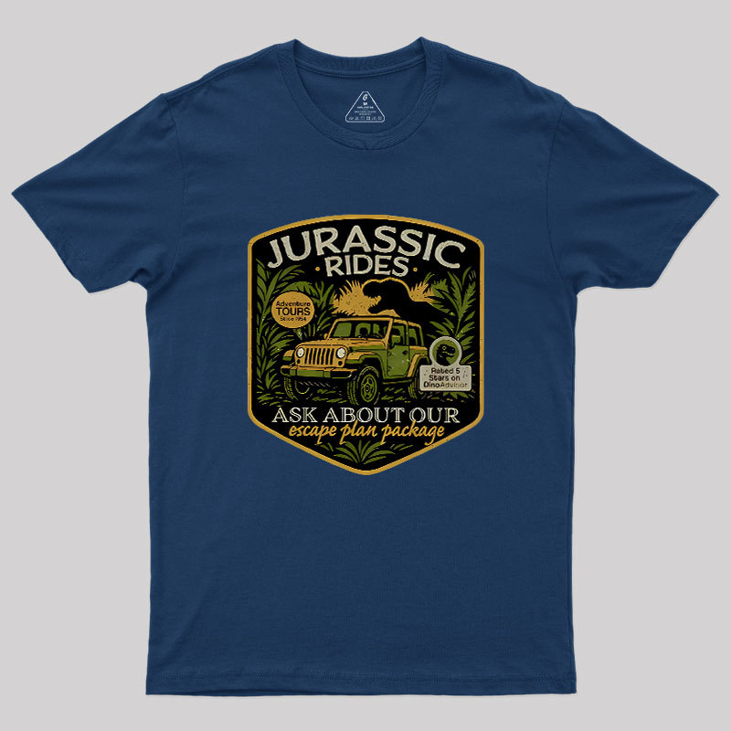 Jurassic Rides Geek T-Shirt