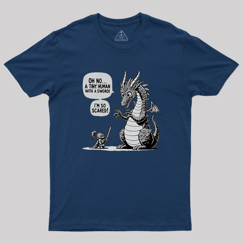 Sarcastic Dragon Geek T-Shirt