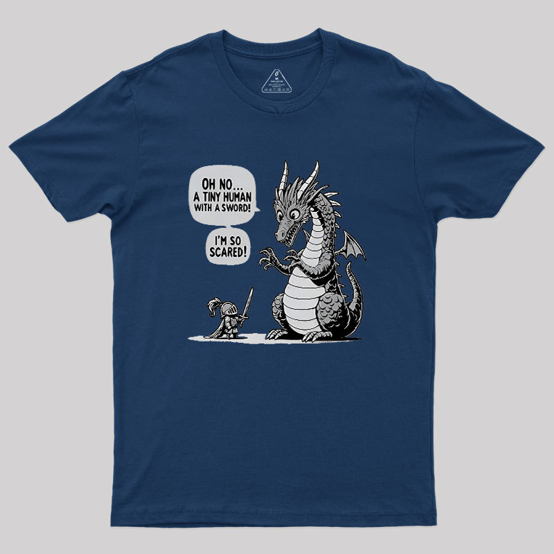 Sarcastic Dragon Geek T-Shirt
