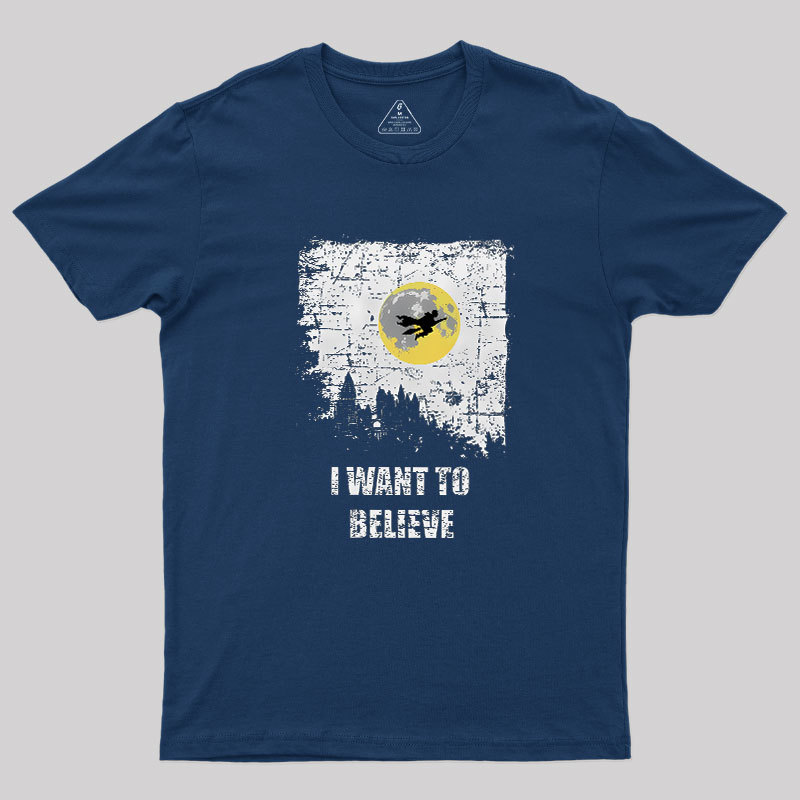 Believe Vintage Geek T-Shirt