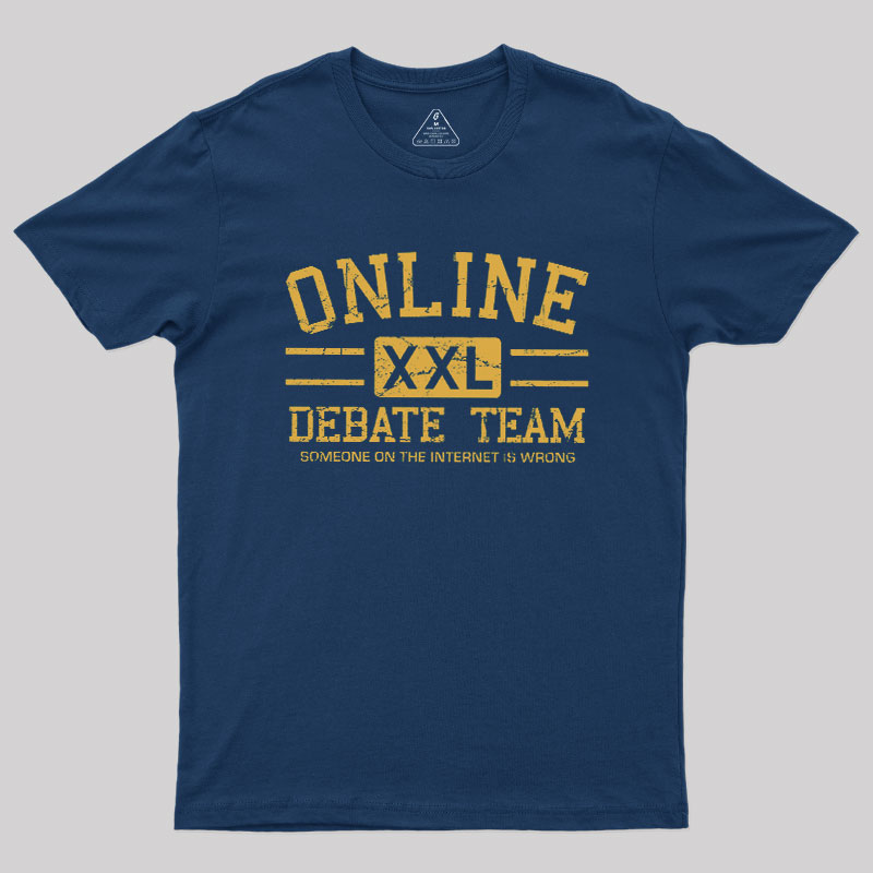 Online Debate Team Geek T-Shirt