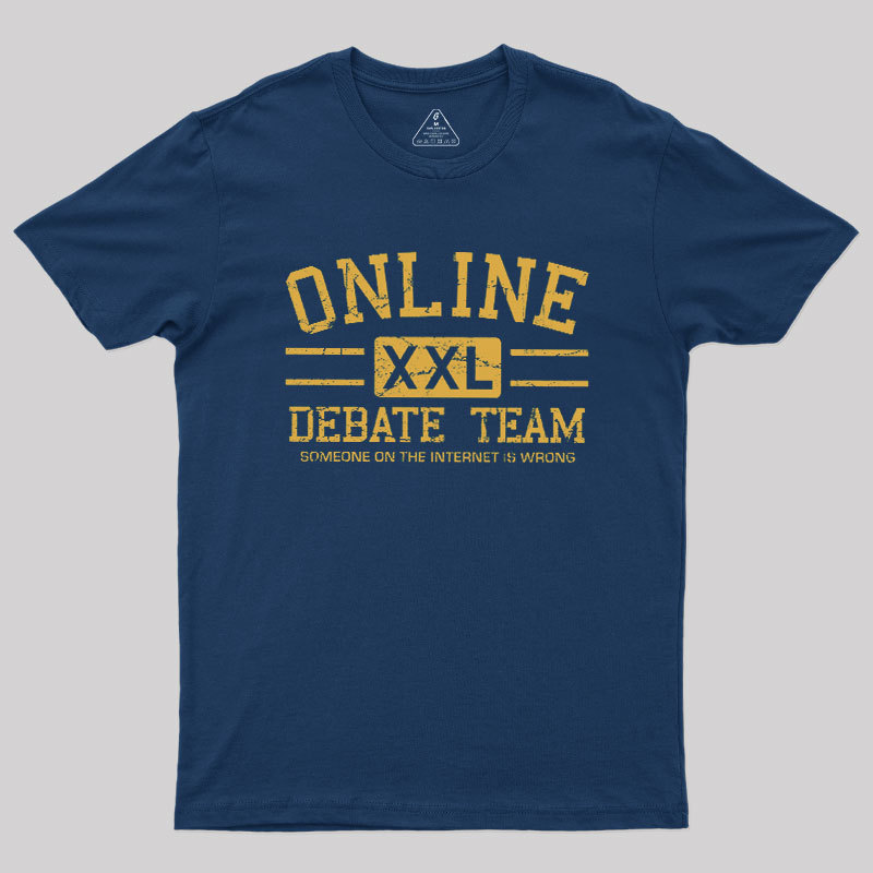 Online Debate Team Geek T-Shirt