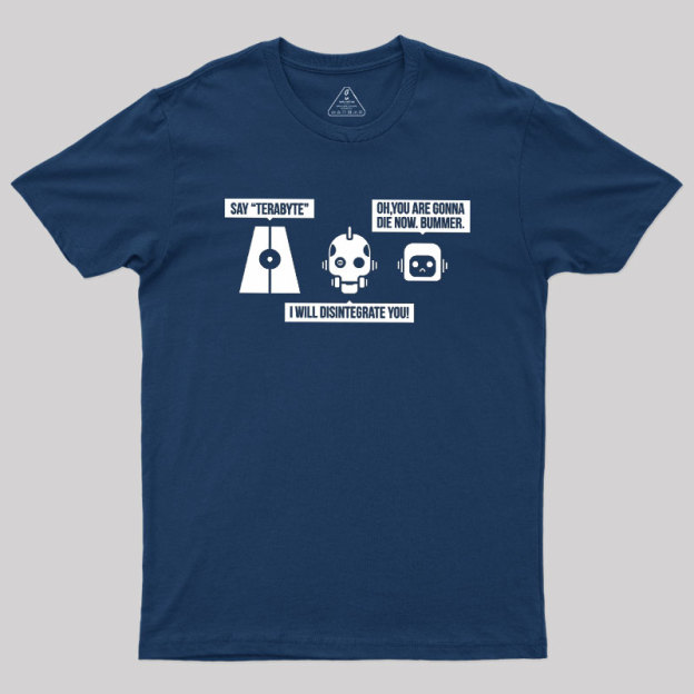 Three Robots Geek T-Shirt