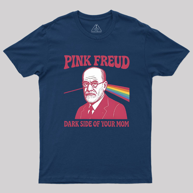 Pink Freud Geek T-Shirt