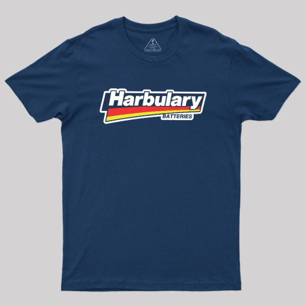 Harbulary Batteries Geek T-Shirt