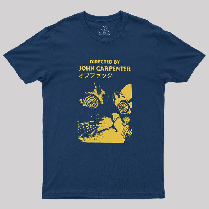 Directed By John Carpenter Geek T-Shirt