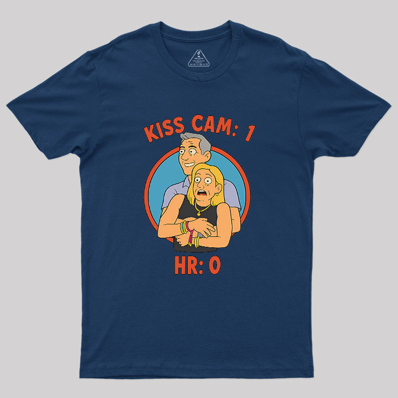 Caught On The Coldplay Kiss Cam Geek T-Shirt