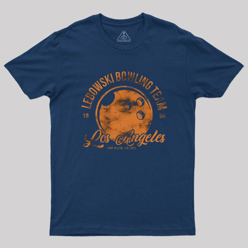 Lebowski Bowling Team Geek T-Shirt