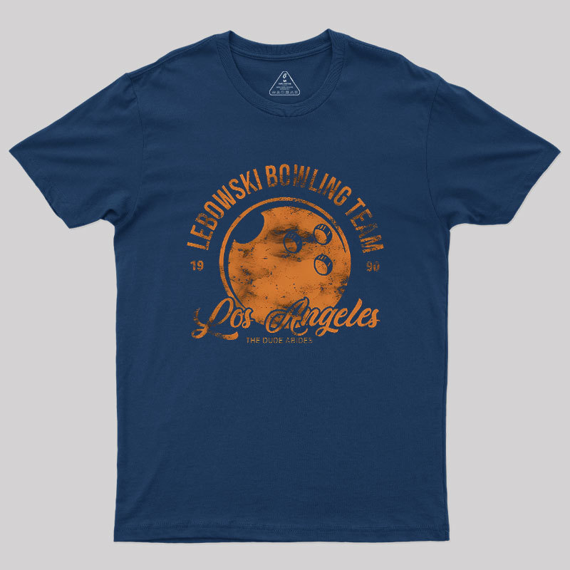 Lebowski Bowling Team Geek T-Shirt