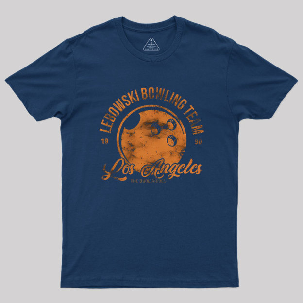 Lebowski Bowling Team Geek T-Shirt