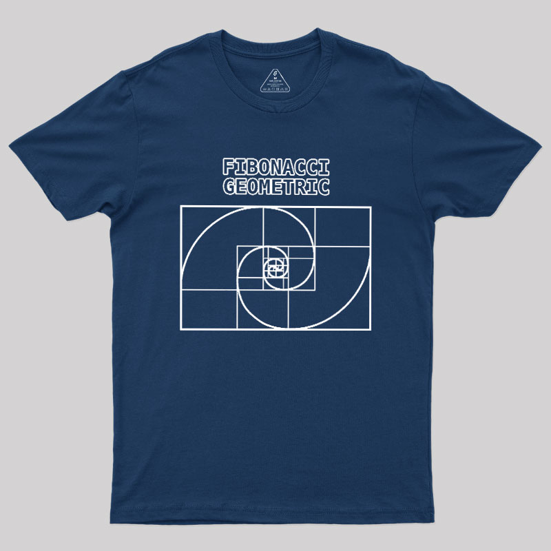 Fibonacci Geometric Geek T-Shirt