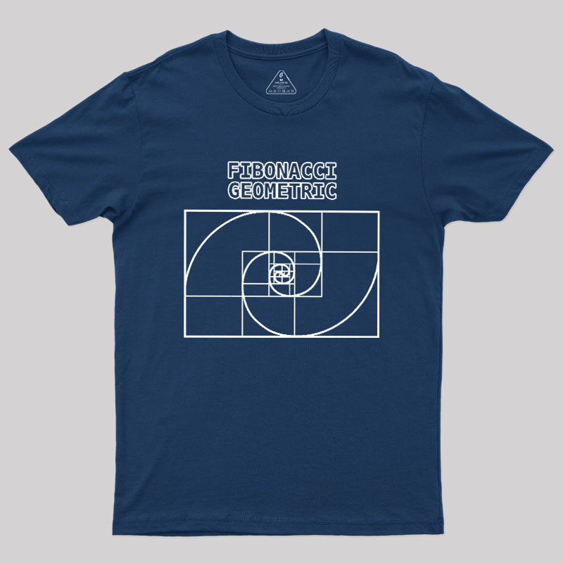 Fibonacci Geometric Geek T-Shirt