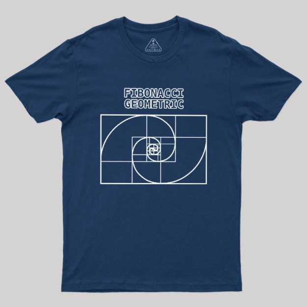 Fibonacci Geometric Geek T-Shirt