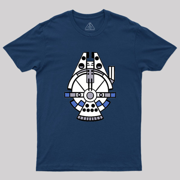 Cosmic Vessel Blueprint Geek T-Shirt