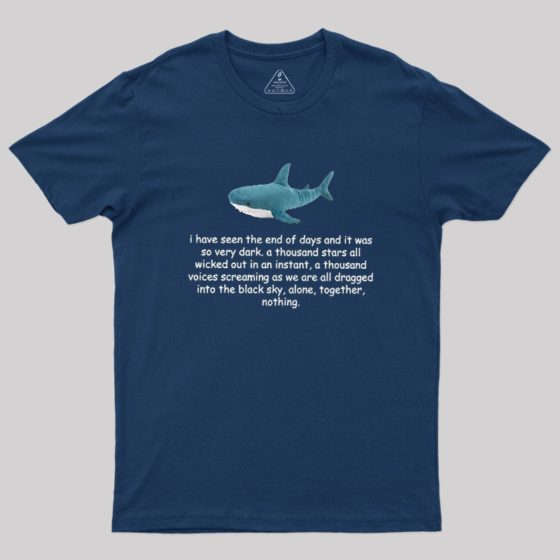 Shark Existentialism Geek T-Shirt